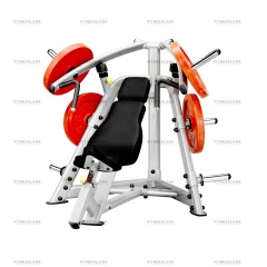 AeroFit Plate Load PLIP - наклонный жим от груди из каталога тренажеров на свободных весах в Тюмени по цене 70130 ₽