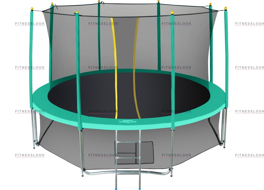 Hasttings Classic Green 14FT / 426 см из каталога батутов с защитной сеткой в Тюмени по цене 48990 ₽