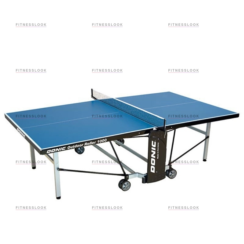 Donic Outdoor Roller 1000 - синий из каталога всепогодных теннисных столов в Тюмени по цене 149990 ₽