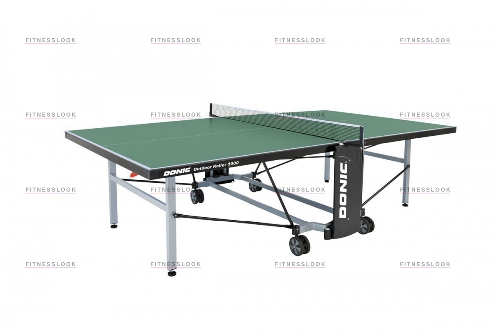 Donic Outdoor Roller 1000 - зеленый из каталога всепогодных теннисных столов в Тюмени по цене 149990 ₽