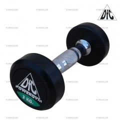 DFC PowerGym пара - 3 кг из каталога обрезиненных гантелей в Тюмени по цене 2290 ₽