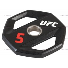 UFC олимпийский 5 кг 50 мм из каталога дисков для штанги с посадочным диаметром 50 мм. в Тюмени по цене 8330 ₽