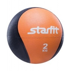 StarFit 2 кг. PRO GB-702, оранжевый из каталога медболов в Тюмени по цене 3305 ₽